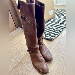 FRYE authentic tall leather riding boots 🤎 9.5